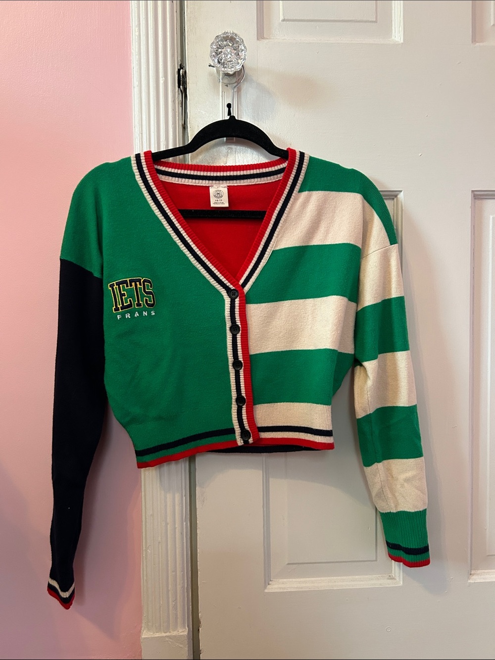 Urban Outfitters Cropped V-Neck Cardigan Sweater